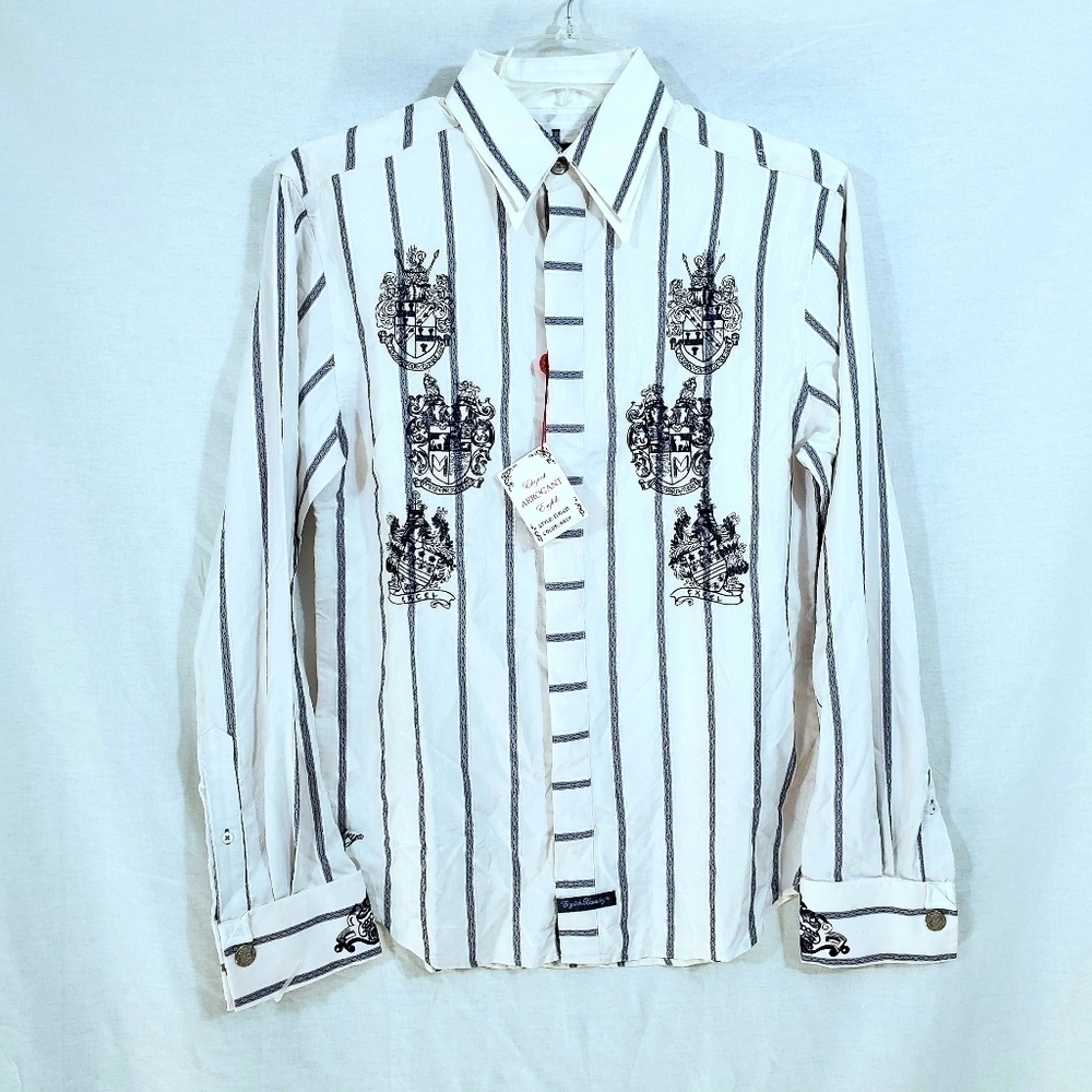 NWT English Laundry Blaque Label Striped Shirt